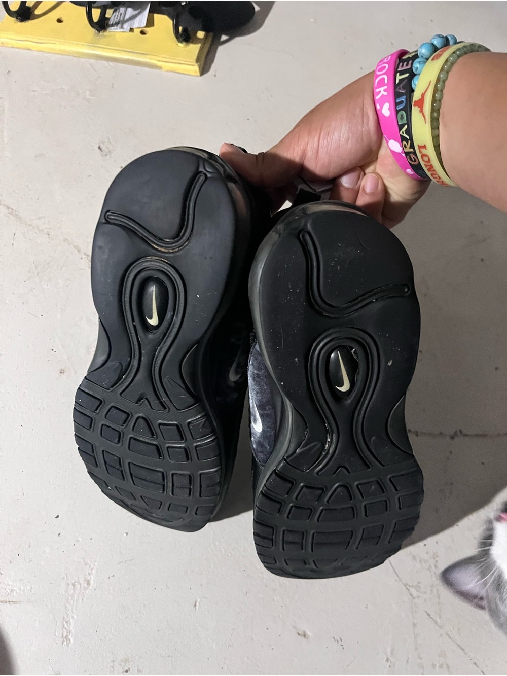 Nike Black Men's Air Max 97 Sneakers - Picture 4 of 5